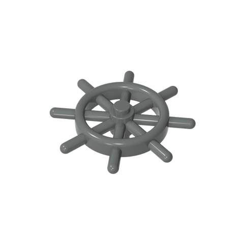 Gobricks,Boat/ Ship Wheel with Slotted Pin,4790b