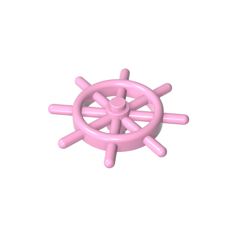 Gobricks,Boat/ Ship Wheel with Slotted Pin,4790b