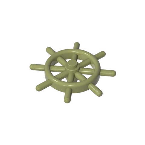 Gobricks,Boat/ Ship Wheel with Slotted Pin,4790b