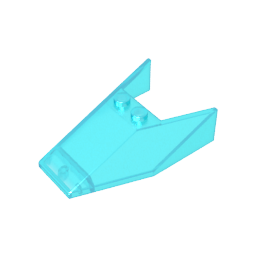 Gobricks,Windscreen 6 x 4 x 1 1/3,6152