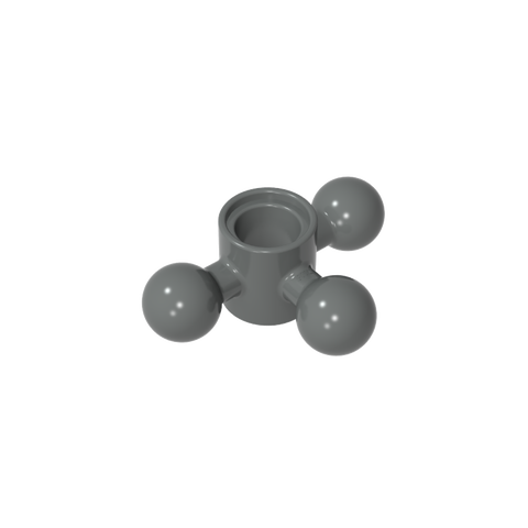 Gobricks,Technic Steering Gear with 3 Ball Joints, Compact,15460
