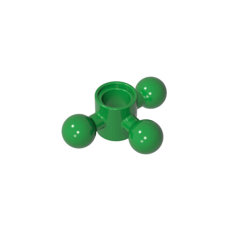 Gobricks,Technic Steering Gear with 3 Ball Joints, Compact,15460
