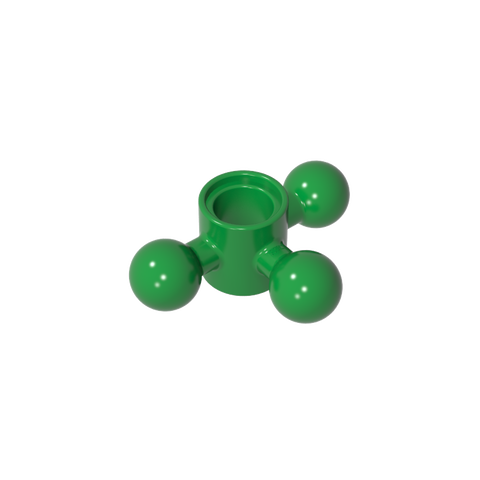 Gobricks,Technic Steering Gear with 3 Ball Joints, Compact,15460