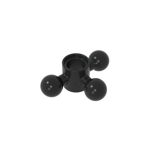 Gobricks,Technic Steering Gear with 3 Ball Joints, Compact,15460
