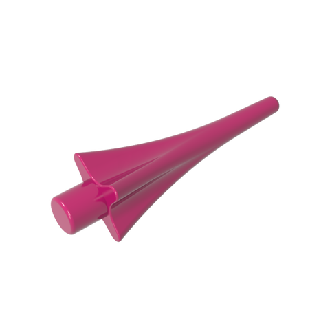 Gobricks,Weapon Spear Tip with Fins,24482