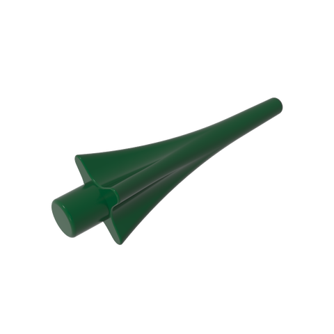 Gobricks,Weapon Spear Tip with Fins,24482