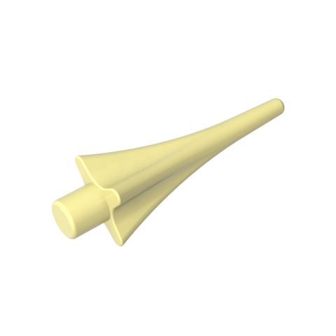 Gobricks,Weapon Spear Tip with Fins,24482