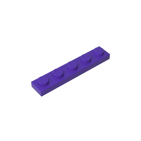 Gobricks,Plate 1 x 5,78329