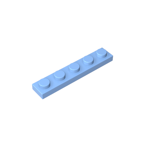 Gobricks,Plate 1 x 5,78329