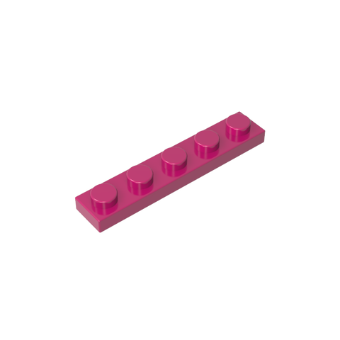 Gobricks,Plate 1 x 5,78329