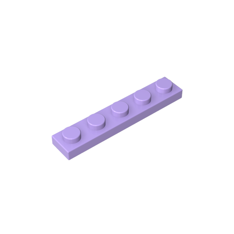 Gobricks,Plate 1 x 5,78329