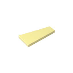 Gobricks,2x4 Wedge Glossy Panel (left),gds90029,gds90029-2