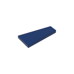Gobricks,2x4 Wedge Glossy Panel (left),gds90029,gds90029-2