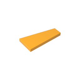 Gobricks,2x4 Wedge Glossy Panel (left),gds90029,gds90029-2