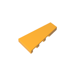 Gobricks,2x4 wedge light panel (right),gds90030,gds90030-2