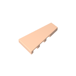 Gobricks,2x4 wedge light panel (right),gds90030,gds90030-2
