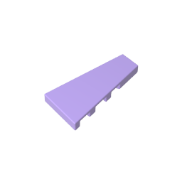Gobricks,2x4 wedge light panel (right),gds90030,gds90030-2