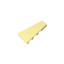 Gobricks,2x4 wedge light panel (right),gds90030,gds90030-2