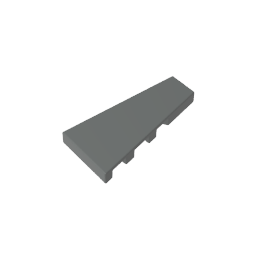 Gobricks,2x4 wedge light panel (right),gds90030,gds90030-2