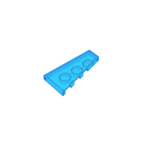 Gobricks,2x4 wedge light panel (right),gds90030,gds90030-2