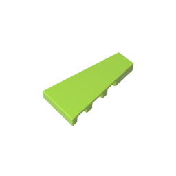 Gobricks,2x4 wedge light panel (right),gds90030,gds90030-2