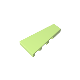Gobricks,2x4 wedge light panel (right),gds90030,gds90030-2