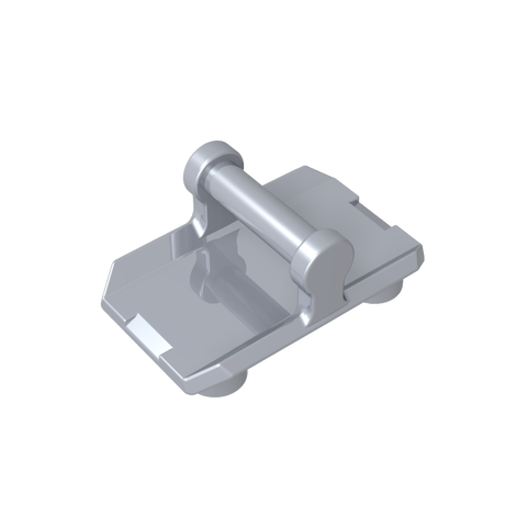 Gobricks,Minifig Shield Rectangular with 4 Studs,30166