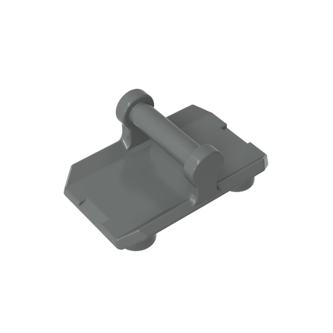 Gobricks,Minifig Shield Rectangular with 4 Studs,30166