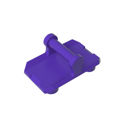 Gobricks,Minifig Shield Rectangular with 4 Studs,30166