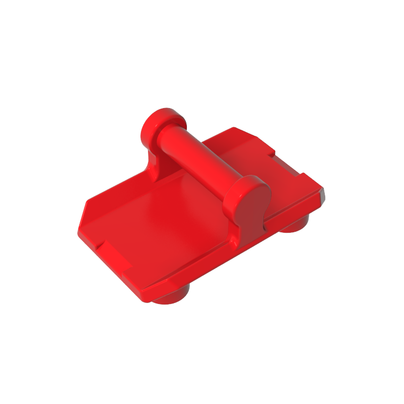Gobricks,Minifig Shield Rectangular with 4 Studs,30166