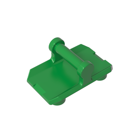 Gobricks,Minifig Shield Rectangular with 4 Studs,30166