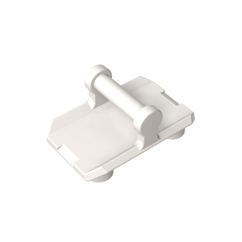 Gobricks,Minifig Shield Rectangular with 4 Studs,30166