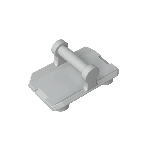 Gobricks,Minifig Shield Rectangular with 4 Studs,30166