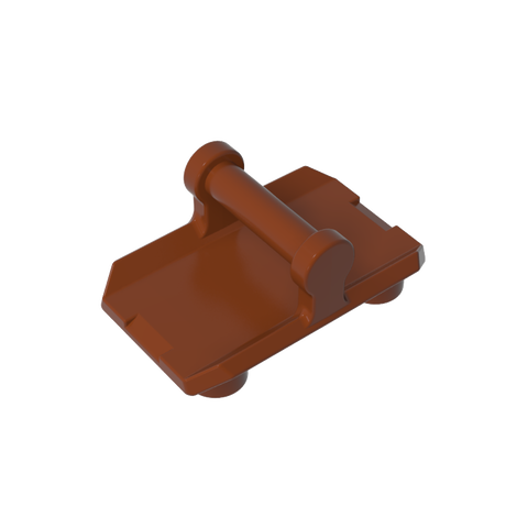 Gobricks,Minifig Shield Rectangular with 4 Studs,30166