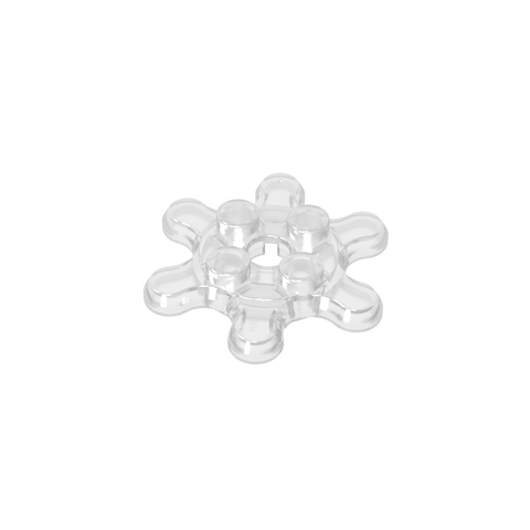 Gobricks,Plate Special 2 x 2 Splat Gear with 6 Teeth,35442