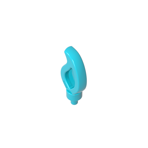Gobricks,Wave/ Flame Small with Pin,37775