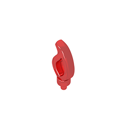 Gobricks,Wave/ Flame Small with Pin,37775