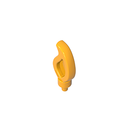 Gobricks,Wave/ Flame Small with Pin,37775