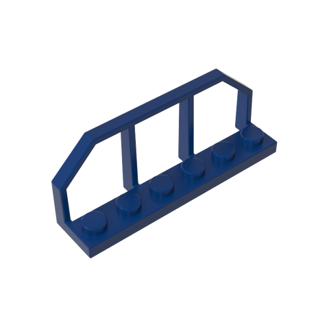 Gobricks,Plate Special 1 x 6 with Train Wagon End Fence,6583