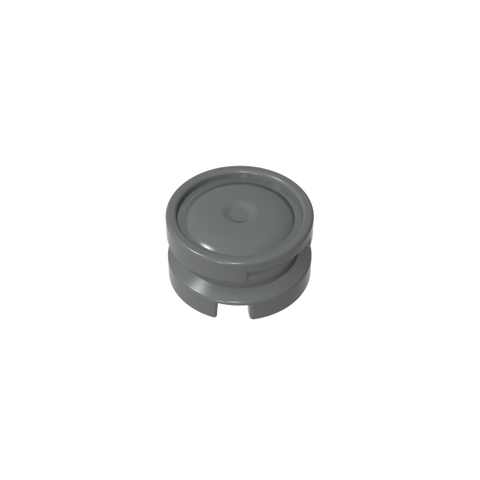 Gobricks,Wheel 11 x 6 with Smooth Hubcap,93594