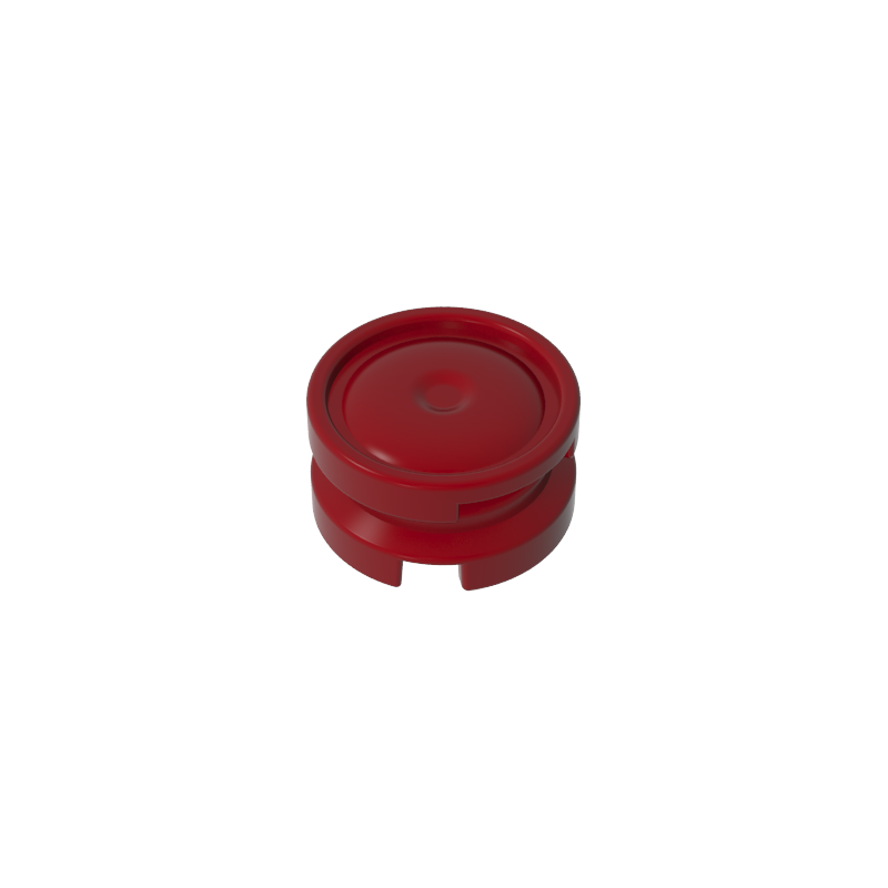 Gobricks,Wheel 11 x 6 with Smooth Hubcap,93594