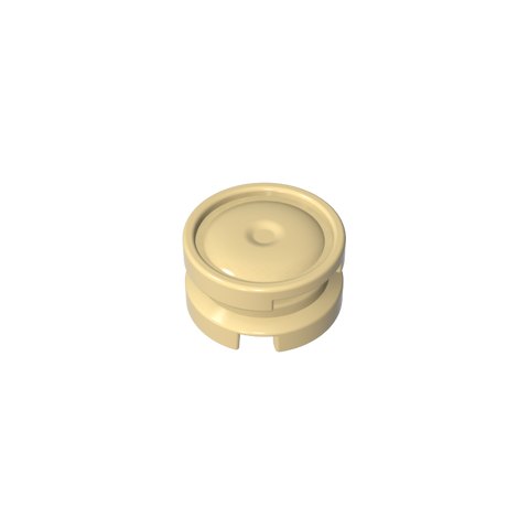 Gobricks,Wheel 11 x 6 with Smooth Hubcap,93594