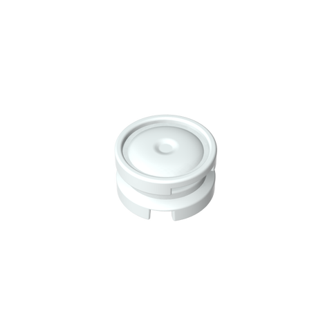Gobricks,Wheel 11 x 6 with Smooth Hubcap,93594