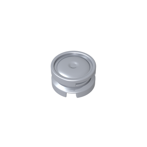 Gobricks,Wheel 11 x 6 with Smooth Hubcap,93594