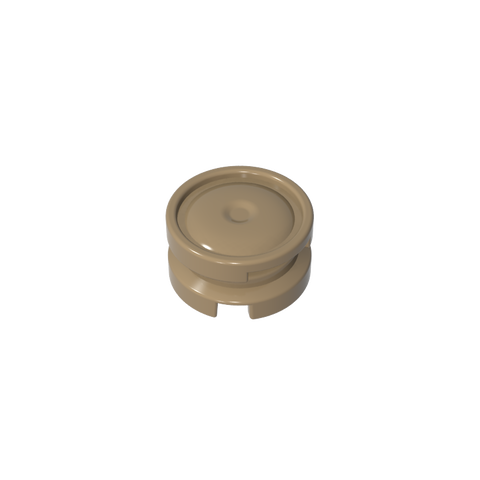 Gobricks,Wheel 11 x 6 with Smooth Hubcap,93594