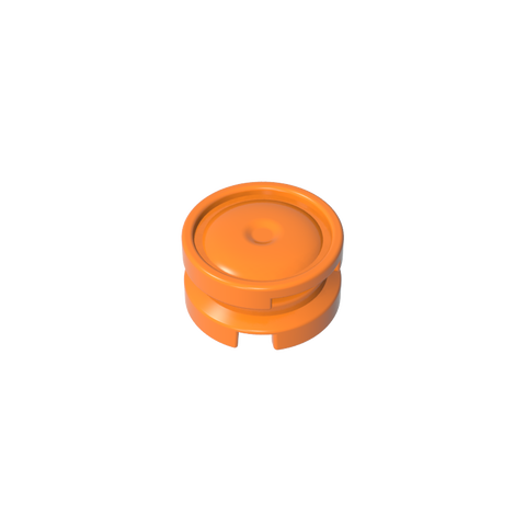 Gobricks,Wheel 11 x 6 with Smooth Hubcap,93594