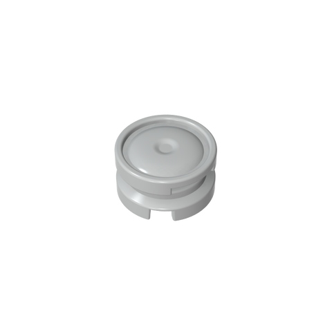 Gobricks,Wheel 11 x 6 with Smooth Hubcap,93594