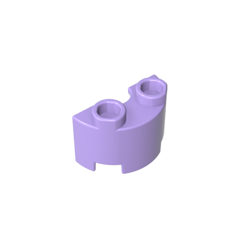Gobricks,Brick Round, Half 1 x 2,68013