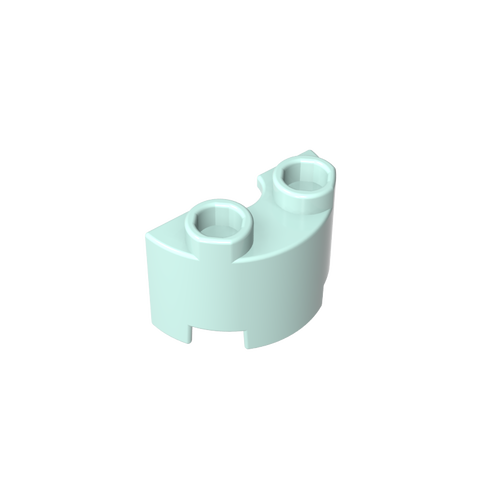 Gobricks,Brick Round, Half 1 x 2,68013