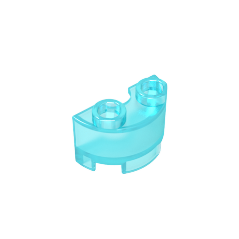 Gobricks,Brick Round, Half 1 x 2,68013